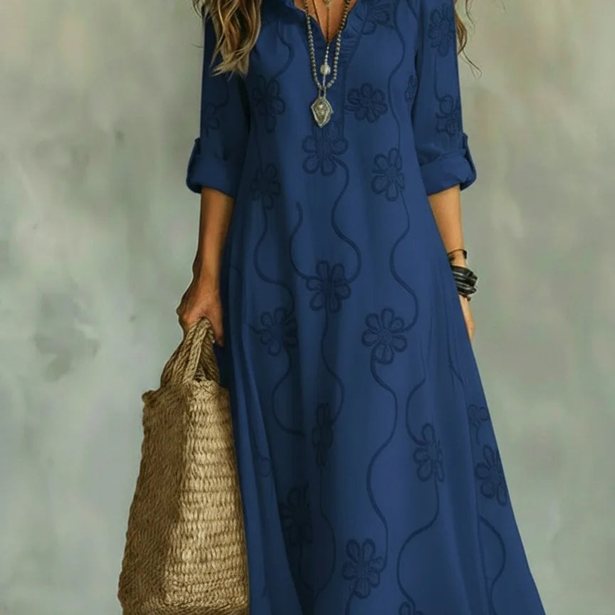 Sommerlange Blütenkleid Sienna