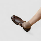 Ariana - Orthopädische Mary Jane Schuhe mit quadrater Spitze