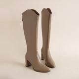 Hilda - Stiefel mit blockabsatz und Eleganz für den Winter