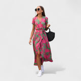 Lila Rosa - Robe Boho Chic