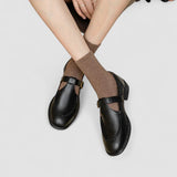 Ariana - Orthopädische Mary Jane Schuhe mit quadrater Spitze
