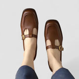 Elisabete - Orthopädische Schuhe mit Mary Jane Riemen