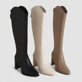 Hilda - Stiefel mit blockabsatz und Eleganz für den Winter