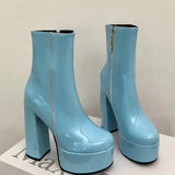 Carina - Stiefel mit super hohem Plateau für Charme und Selbstvertrauen