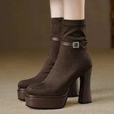 Janete - Luxuriöse Plateau-Stiefel mit Komfort und Stil in jedem Schritt