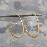 Boucles d'oreilles spirales Joie