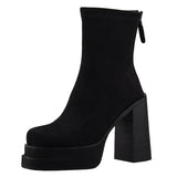 Olga - Stiefel mit modernem Stil und dem Komfort von Wildleder