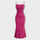 Mia Muse - Robe Maxi-Party Élégante