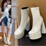 Carina - Stiefel mit super hohem Plateau für Charme und Selbstvertrauen