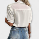 Élise - Blouse avec broderie