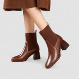 Cátia - Elegante Plateau-Stiefel