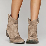 Lore | Wildleder-Stiefeletten im Western-Stil