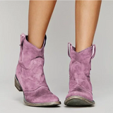 Lore | Wildleder-Stiefeletten im Western-Stil