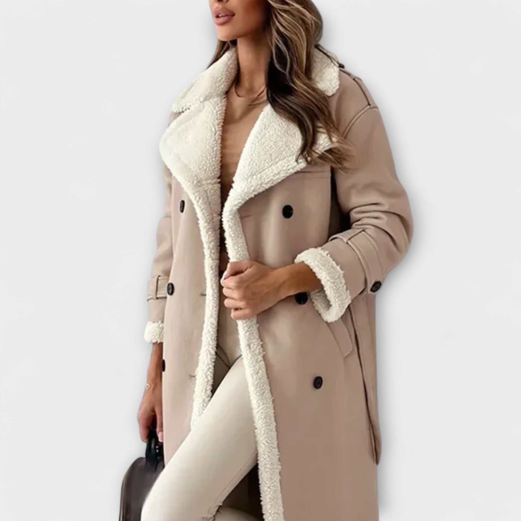 Maria – Long manteau classique