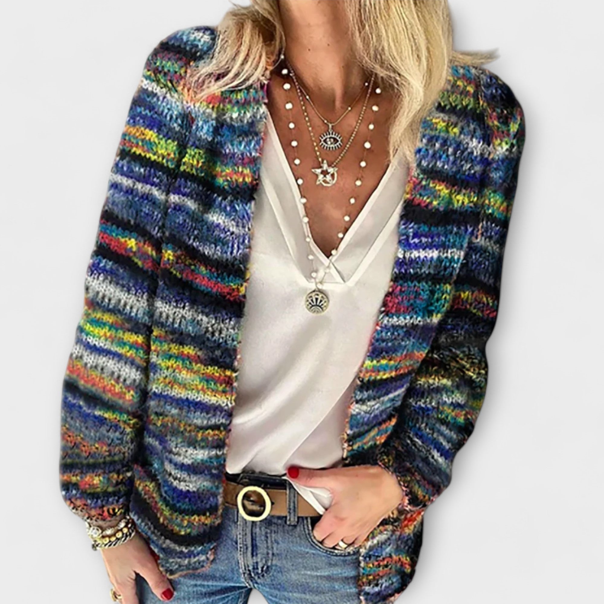 Birgitte - Cardigan Vif et Confortable