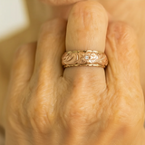 Bague en or élégante pour toutes les occasions