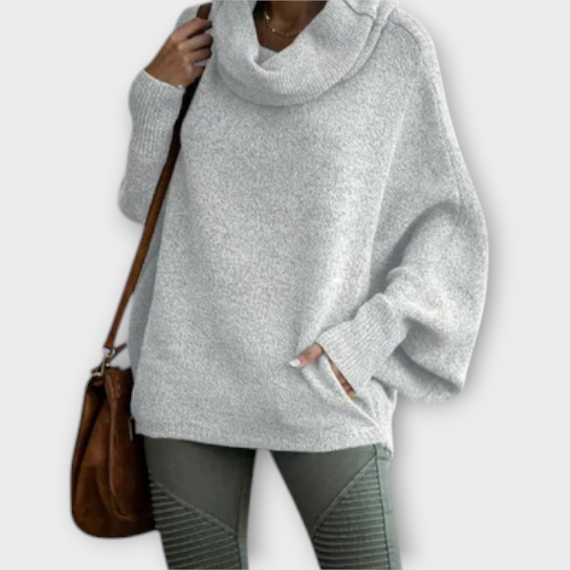Ulrike - Pull élégant pour femmes en écaille de tortue