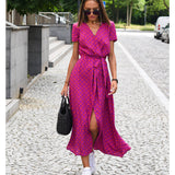 Amélia - Midi-Kleid mit Blumenmuster