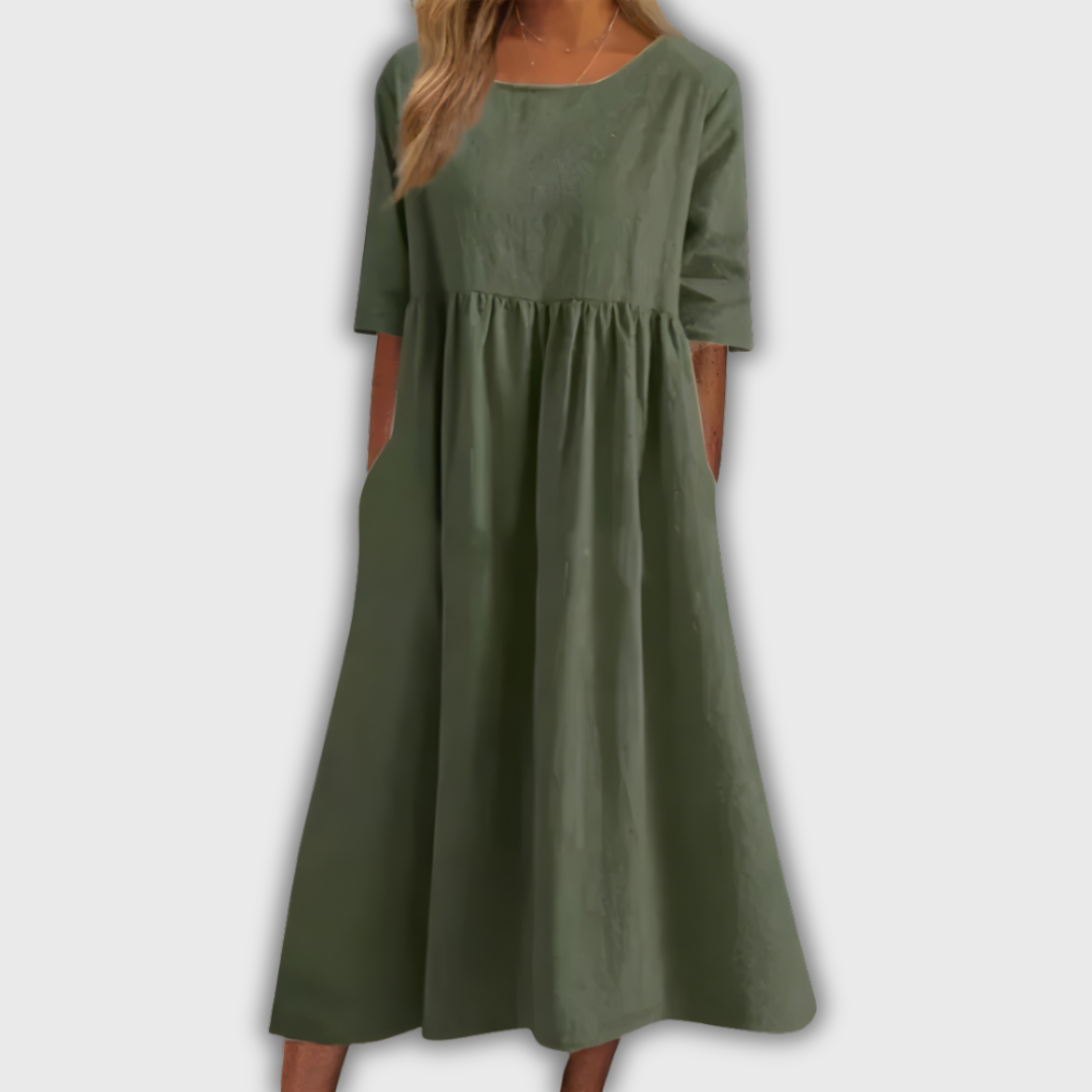 Sofia | Robe en Harmonie Bleue