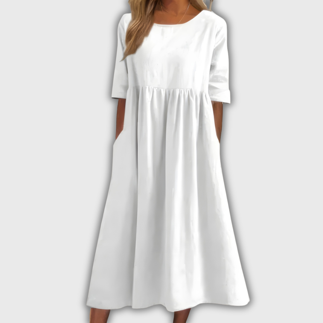 Sofia | Robe en Harmonie Bleue