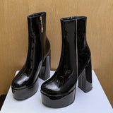 Carina - Stiefel mit super hohem Plateau für Charme und Selbstvertrauen