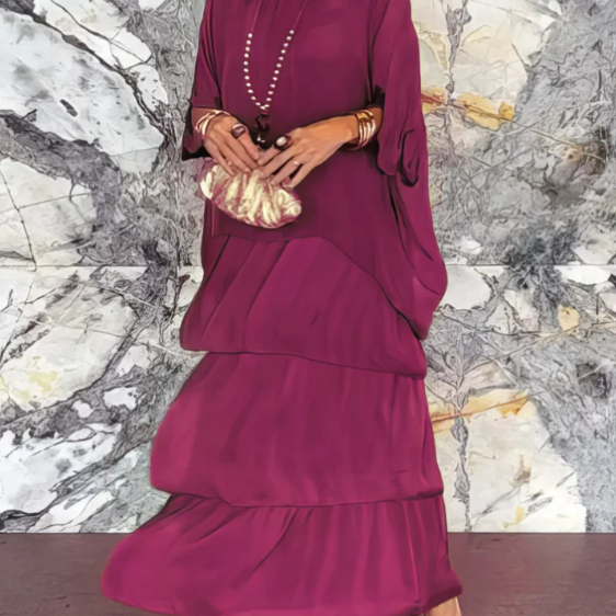 Lara – Elegantes, langes und luftiges Kleid