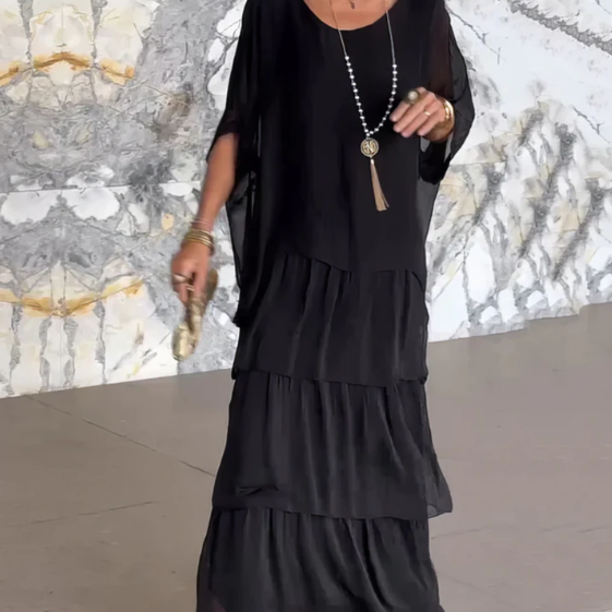 Lara – Elegantes, langes und luftiges Kleid