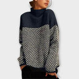 Marta - Weicher Pullover mit Stehkragen