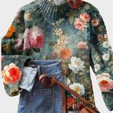 Patrícia - Künstlerischer Strickpullover