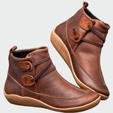Premium-Leder-Orthopädische Stiefeletten