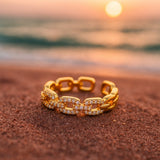 Bague en or Zirkon