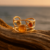 Bagues Solaires Dorées