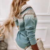 Wiebke | Fair-Isle Muster Pullover