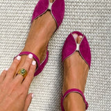 Olivia | Elegante Salbeigrüne Sandalen