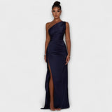 Robe Maxi à Une Épaule