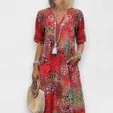 Lia - Robe Midi Femme