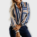 Emily - blouse rayée décontractée et élégante