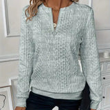 Elke | Strickpullover mit Reißverschluss