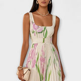 Penélope - Robe maxi en chiffon