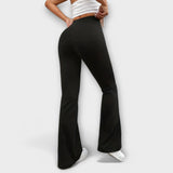 Serena - Pantalon large avec jambe évasée