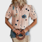 Emily - Blouse à col en V tendance