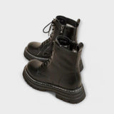 Heidrun | Fellgefütterte Stiefel mit Schnürung