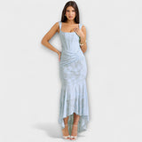 Renske - Robe longue avec un corset élégant et raffiné