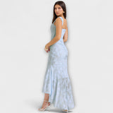 Renske - Robe longue avec un corset élégant et raffiné