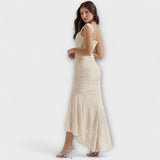 Renske - Robe longue avec un corset élégant et raffiné