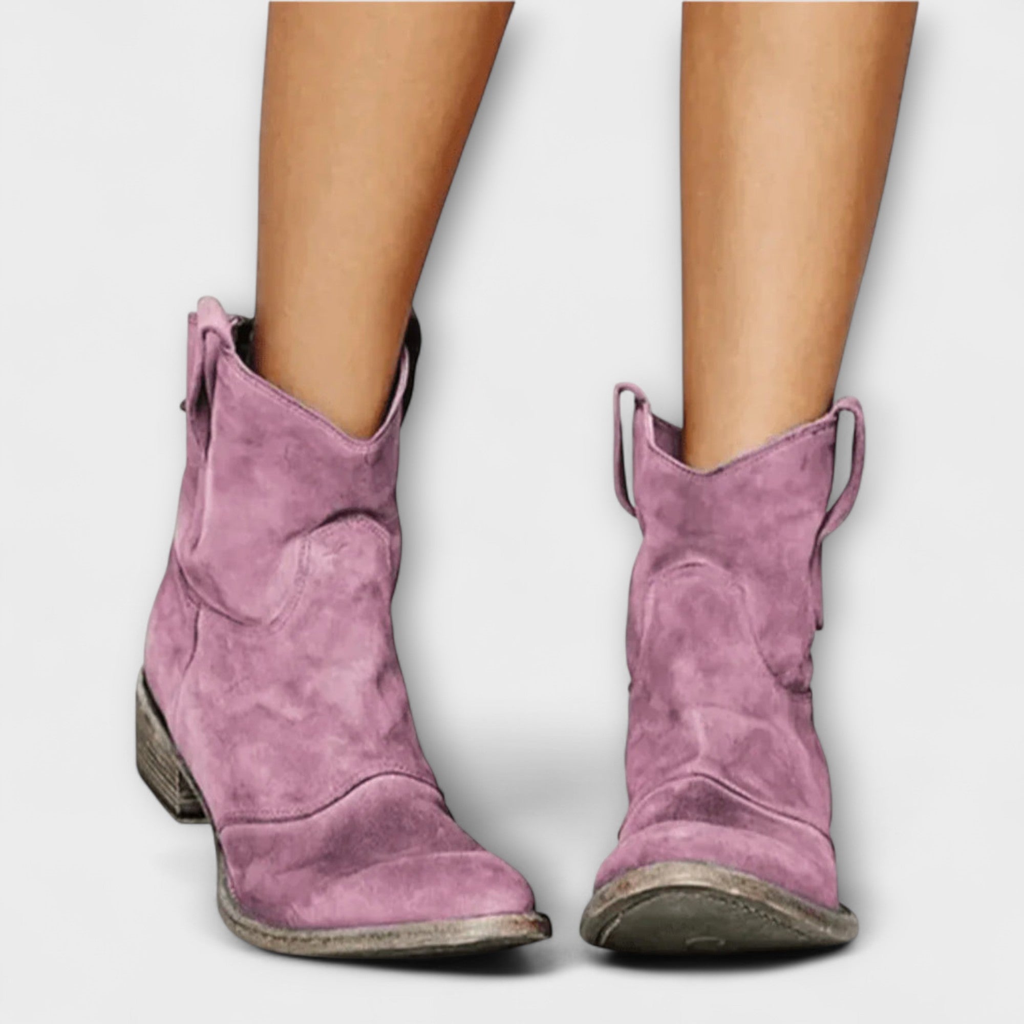 Marla - Bottes en daim style Savannah