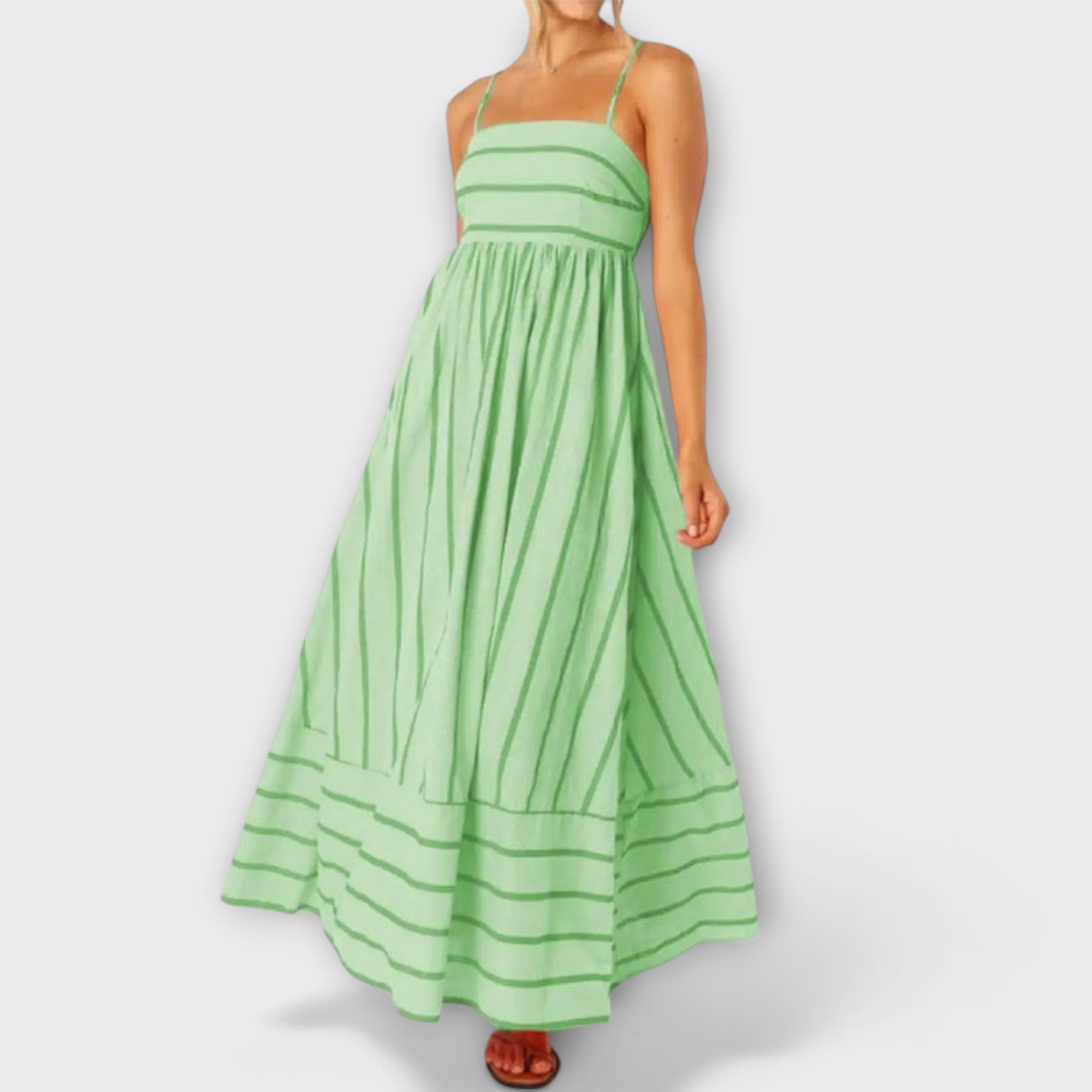 Svea - Robe Maxi en Bare Bloom