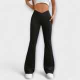 Serena - Pantalon large avec jambe évasée