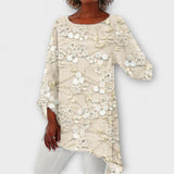 Harper - Blouse avec imprimé floral en cristal