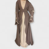 Jasmin - Duo de Cardigan Chic et Robe avec Détails en Nœud